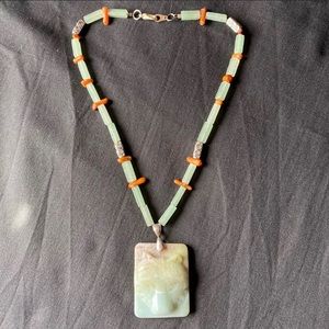 15” (youth)Handmade beaded necklace